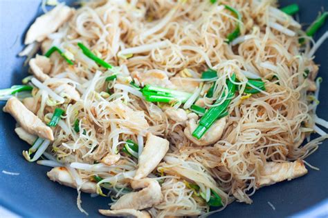 Fried Rice Vermicelli - Rice Noodles Recipe - Rasa Malaysia