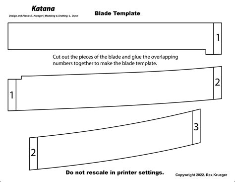 Free Plans: Katana Template — rexkrueger.com