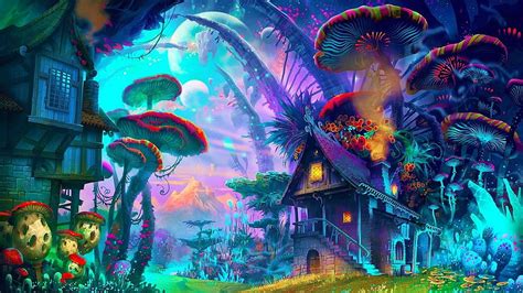 Psychedelic and Trippy Background for your, Detailed Colorful Trippy HD ...