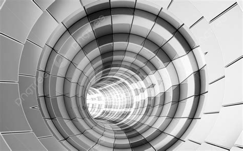 Abstract Tunnel Technology Background 3d Rendering Abstract Tunnel ...