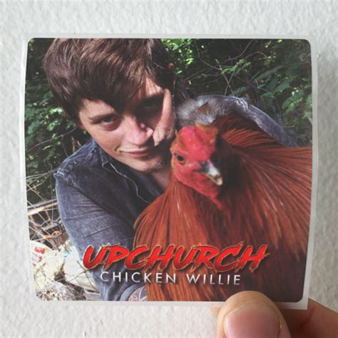 Upchurch Chicken Willie Album Cover T-Shirt Black