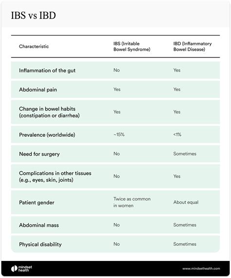 IBD vs IBS: Understanding Different Gastrointestinal Conditions