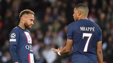 Neymar and Kylian Mbappe interaction during PSG's Benfica draw can't hide truth about duo ...