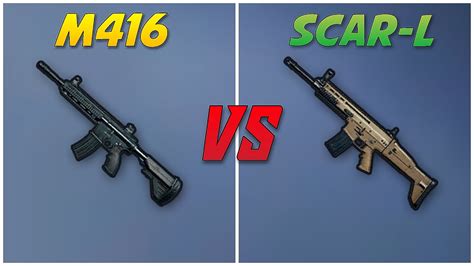 M4 Vs Scar