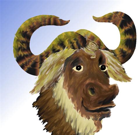 Portrait of GNU by Dale Mellor - GNU Project - Free Software Foundation