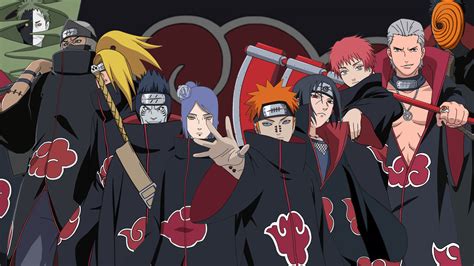 Akatsuki Members Wallpapers - Top Free Akatsuki Members Backgrounds - WallpaperAccess