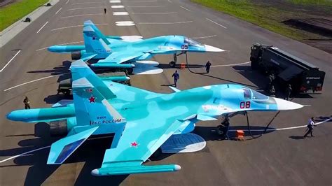 Armed With FAB-500 Bombs, Russian Su-34 Fighter Bombers Hit Fortified Area Of Ukrainian Armed Forces