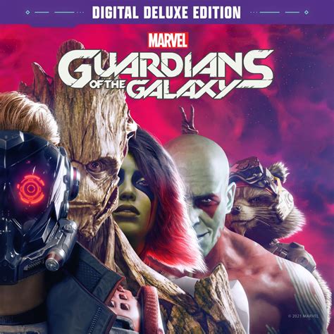 Marvel's Guardians of the Galaxy: Digital Deluxe Edition PS4 & PS5 (English/Japanese Version ...