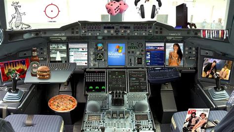 New A320 Airbus cockpit design (humorously) | ZDNet