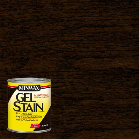 Minwax® Gel Stain Black, 1-Qt - Walmart.com - Walmart.com