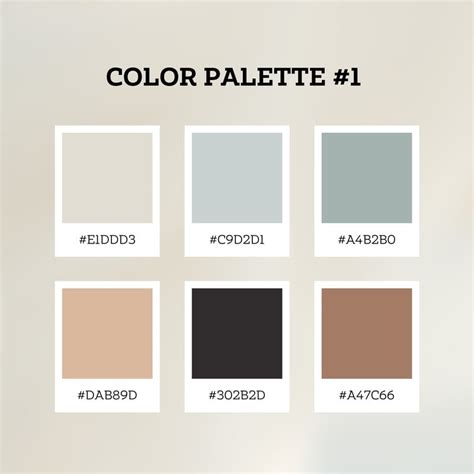 Free and customizable color templates