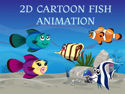 2d Cartoon Fish Animation free asset download-for by ujournalbooks67 on ...