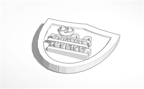 3D design Logo #3 | Tinkercad