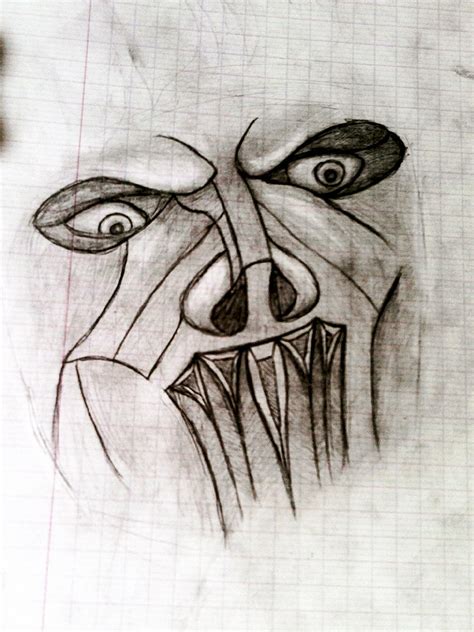 mick thomson slipknot mask by mihaiart on DeviantArt