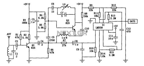 Rf Receiver Module Circuit Diagram - Circuit Diagram