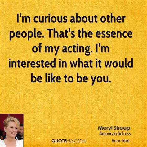 Meryl Streep On Acting Quotes. QuotesGram