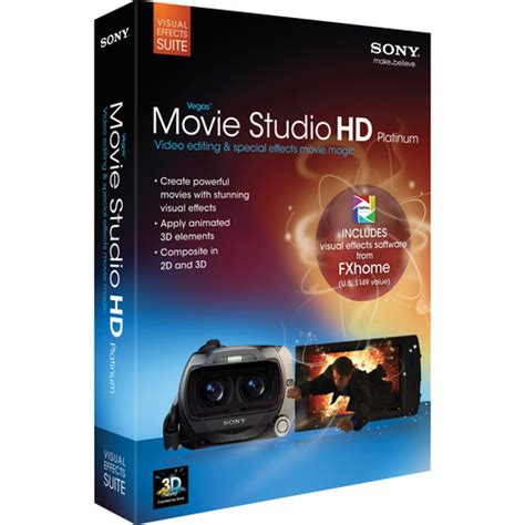 Sony Vegas Movie Studio HD Platinum Visual Effects Suite