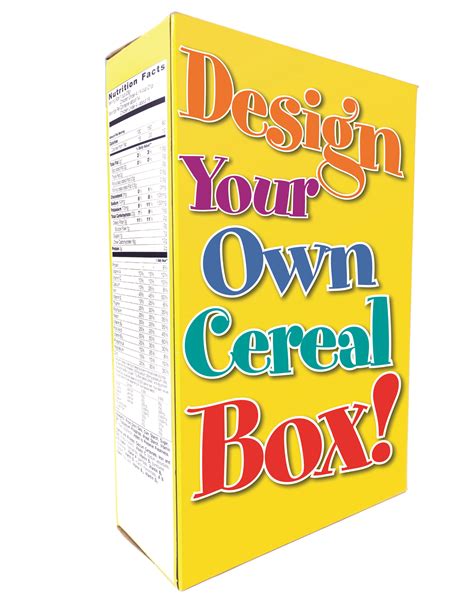 Cereal Box Bonanza! — Ariel Education Initiative