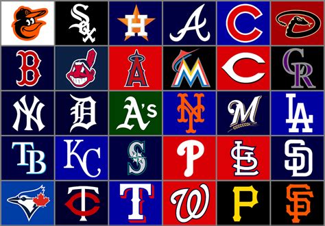 Major League Baseball team logos by Chenglor55 on DeviantArt