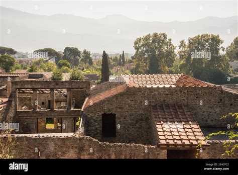 Pompeii archaeological site Stock Photo - Alamy