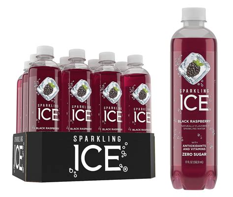 Amazon.com: Sparkling ICE Spring Water (Black Raspberry, 17 Oz, Pack of ...