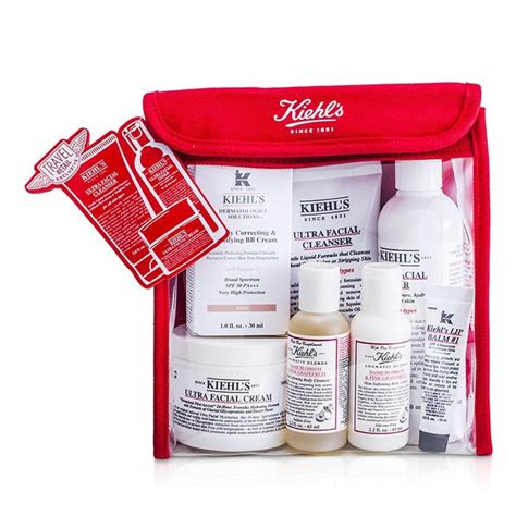 Kiehl's - Kiehl's Skincare Routine Set: Toner 250ml + Cleanser 150ml + Cream 125ml + Body Lotion ...