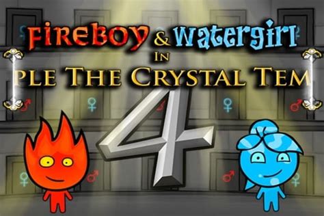 Fireboy and Watergirl 4 Crystal Temple, Games - Play Online Free : Atmegame.com