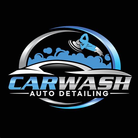 Auto mobile detailing and car wash logo design 17172091 Vector Art at ...