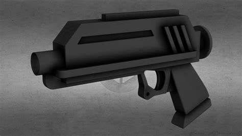 DC-17 Blaster Pistol (Phase I Animated Version) - 3D model by Jetstorm ...