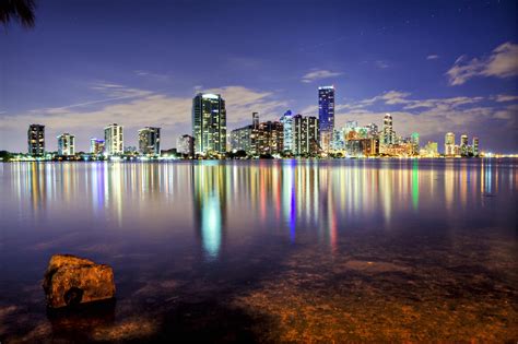 Miami Wallpapers: The City Skyline Across The Beach