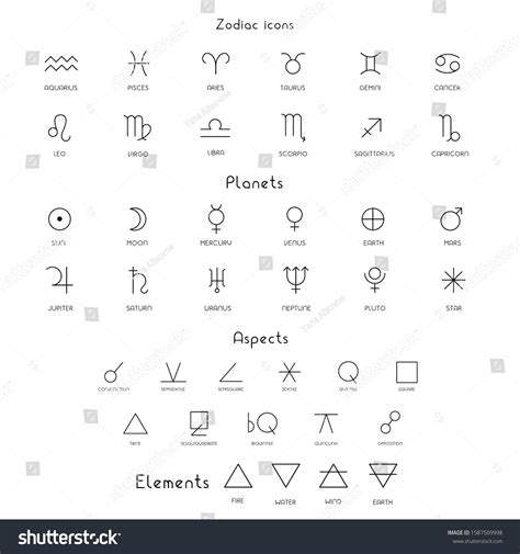 689 Astrological Aspects Images, Stock Photos & Vectors | Shutterstock