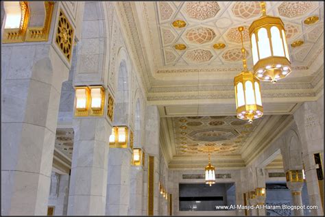 Masjid Al Haram Interior Makkah Haram Masjid Kunjungi - Islam Pedia