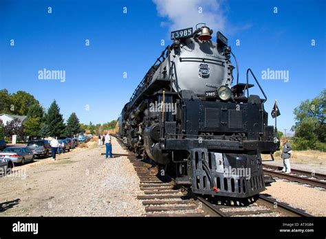 Historic Challenger locomotive steam engine during September 2005 Stock Photo: 5285043 - Alamy