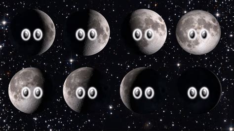 The 29 Stages Of The Moon And Names