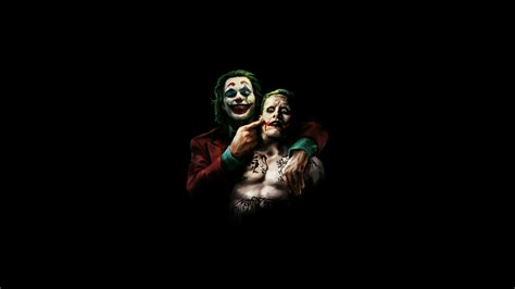 Joaquin Phoenix And Jared Leto As Joker 4k, HD Superheroes, 4k Wallpapers, Images, Backgrounds ...