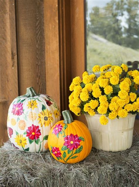 75 Best Pumpkin Decorating Ideas - No-Carve Pumpkin Decorations