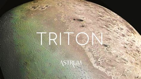 Triton saturn s largest moon is the second largest moon in the solar system and is bigger than ...