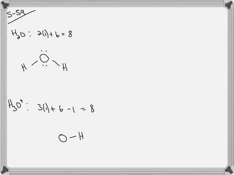 SOLVED:Which species has the smaller bond angle, H3O+ or H2O? Explain.