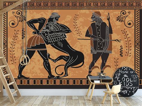 Ancient Greek Mythology Wallpaper Wall Mural Print Mythology - Etsy Canada