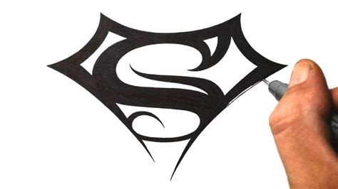 Cool Superman Logo Drawings