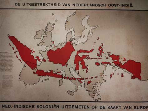 The Dutch East Indies colonial empire compared to Europe : r/MapPorn