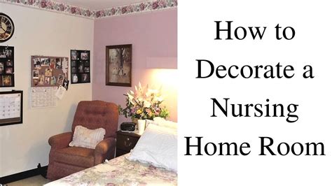 How To Decorate A Nursing Home Room Senior Living 2022