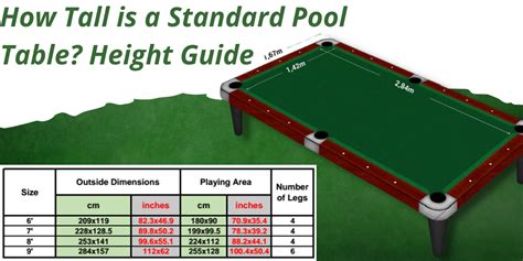 How Tall is a Standard Pool Table? Height Guide - Bar Games 101