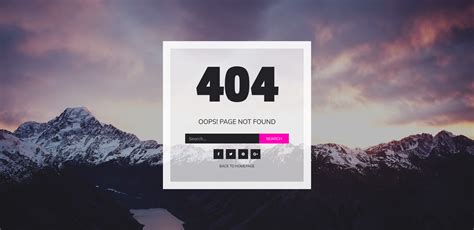 20 Best Free 404 Error Page Templates 2024 - Colorlib