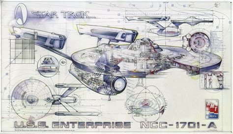 Star Trek, blueprints, USS Enterprise, Star Trek schematics - HD Wallpaper View, Resize and Free ...