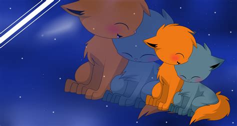 Bluestar and Firestar wallpaper commision by snowflake95 on DeviantArt