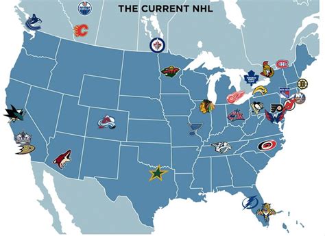 Old Nhl Team Maps