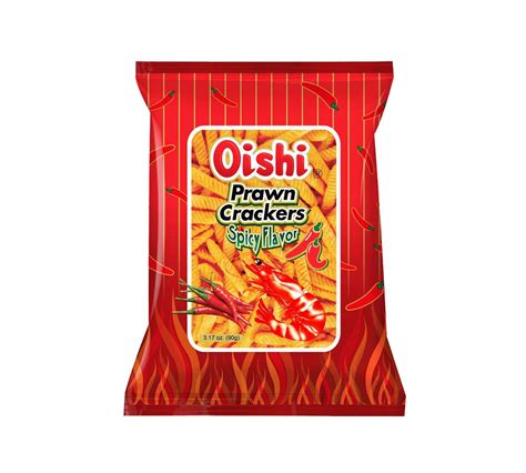 Oishi Prawn Crackers Spicy Flavor – SouthEATS