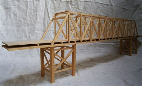 Balsa wood truss bridge by AlanFarrell on DeviantArt