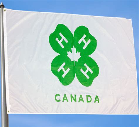 4-H Logo Flag – 4-H Canada Store